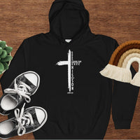 Christian Cross Hooded Sweatshirt