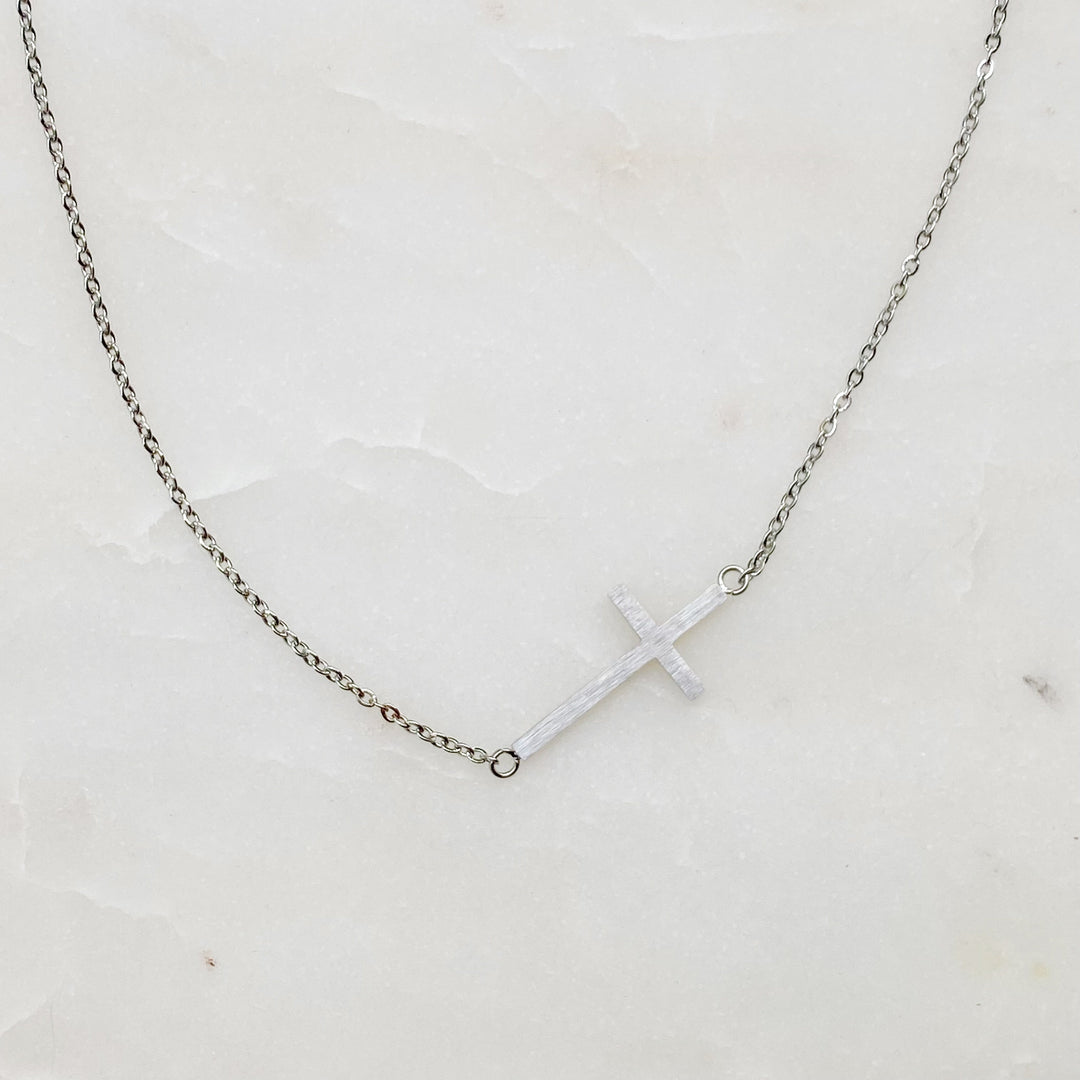 Kayla Cross Necklace-2