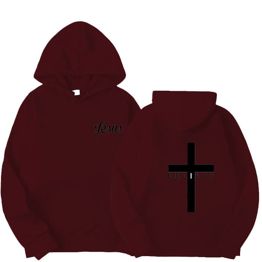 Believe Cross Hoodie