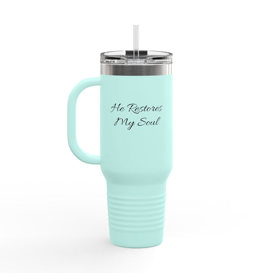 He Restores My Soul Insulated Travel Mug - 40oz