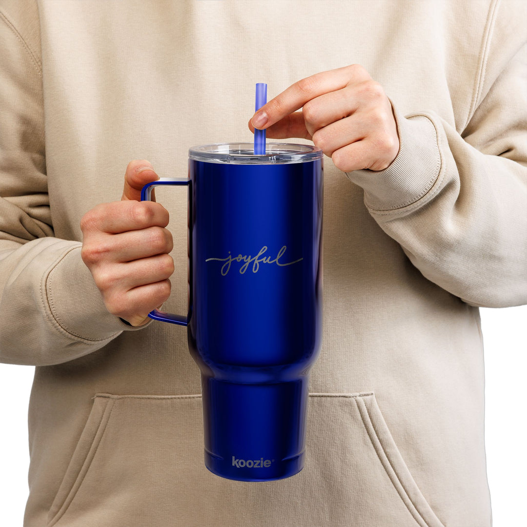 Joyful Insulated  Tumbler 40oz with Lid