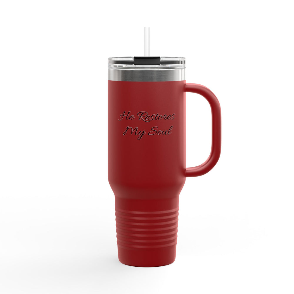 He Restores My Soul Insulated Travel Mug - 40oz