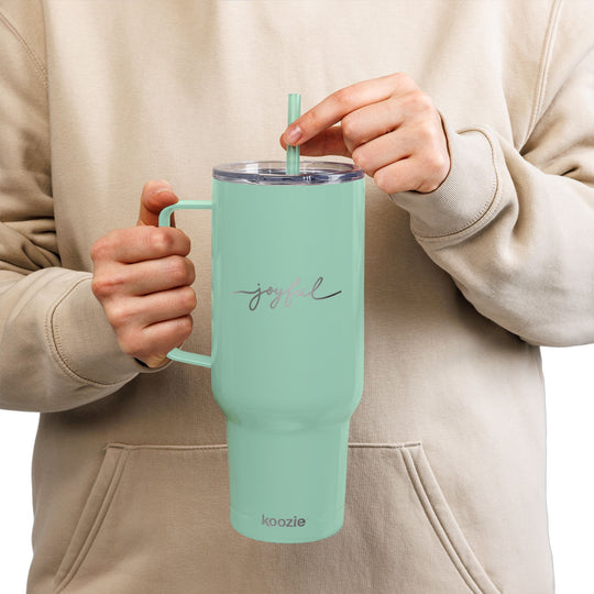 Joyful Insulated  Tumbler 40oz with Lid