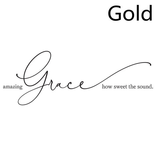 Amazing Grace Christian Decal