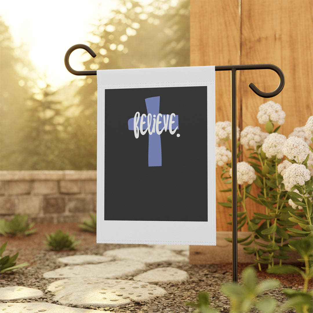 Banner Flag - Believe Garden & House Decor