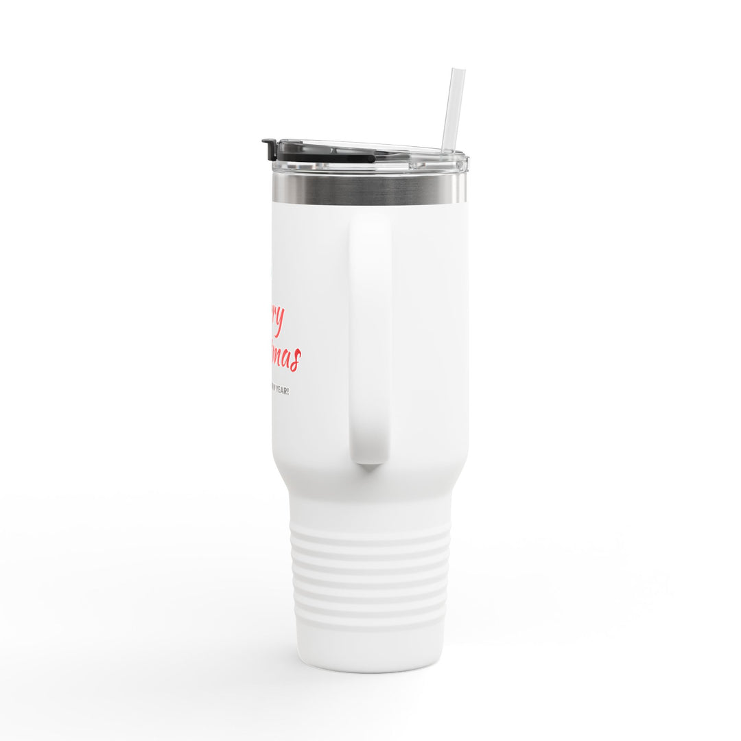 Merry Christmas Travel Mug - 40oz Insulated Mug