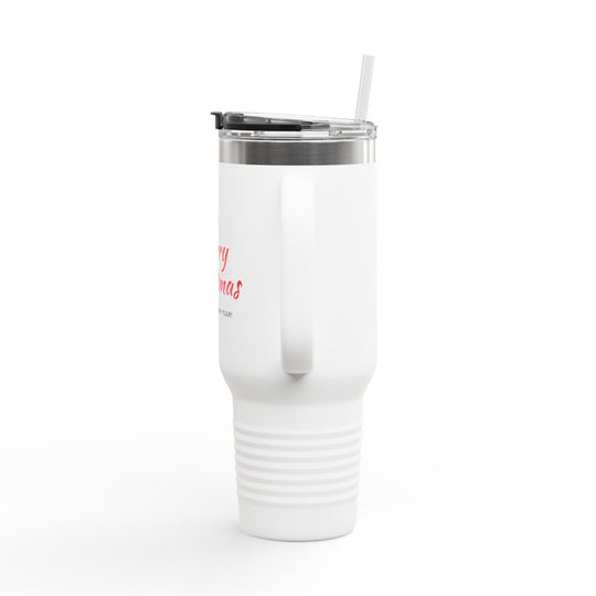 Merry Christmas Travel Mug - 40oz Insulated Mug