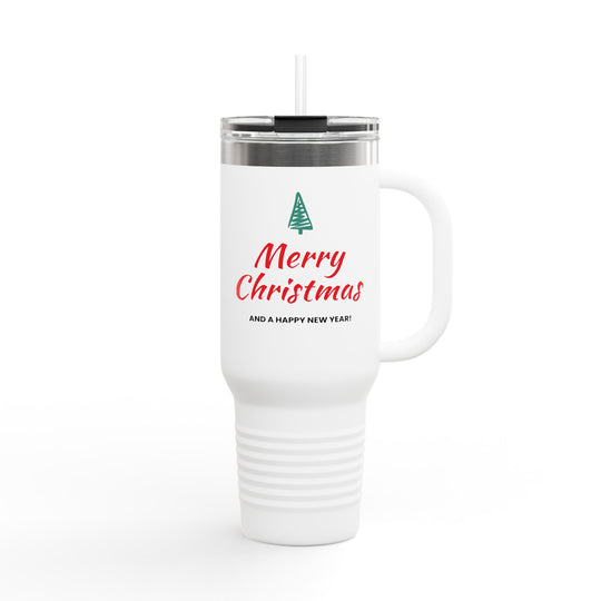 Merry Christmas Travel Mug - 40oz Insulated Mug