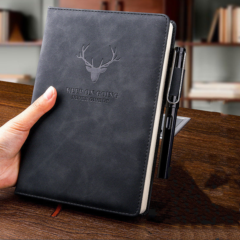 Keep On Going Journal with Pen slot - Imitation Leather
