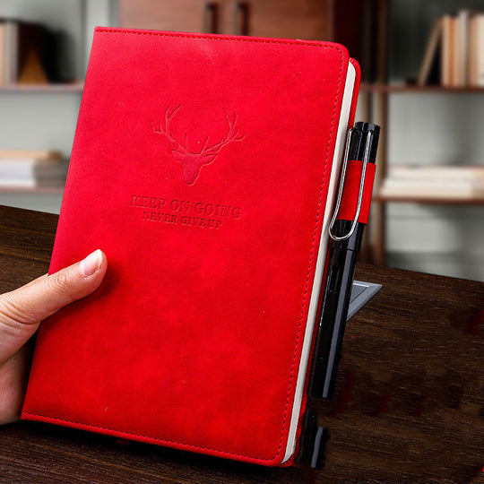 Keep On Going Journal with Pen slot - Imitation Leather
