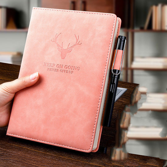 Keep On Going Journal with Pen slot - Imitation Leather