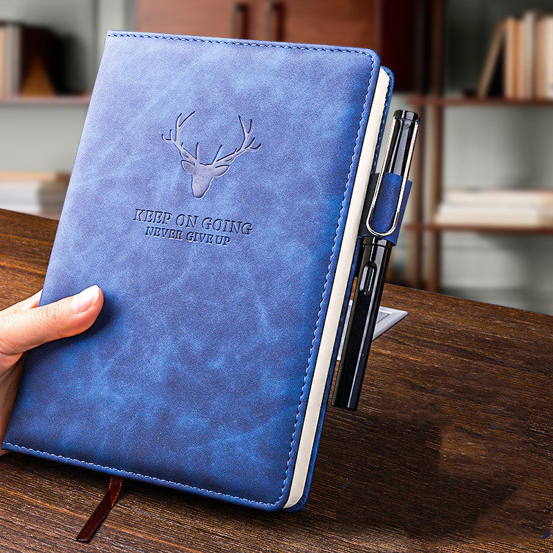 Keep On Going Journal with Pen slot - Imitation Leather