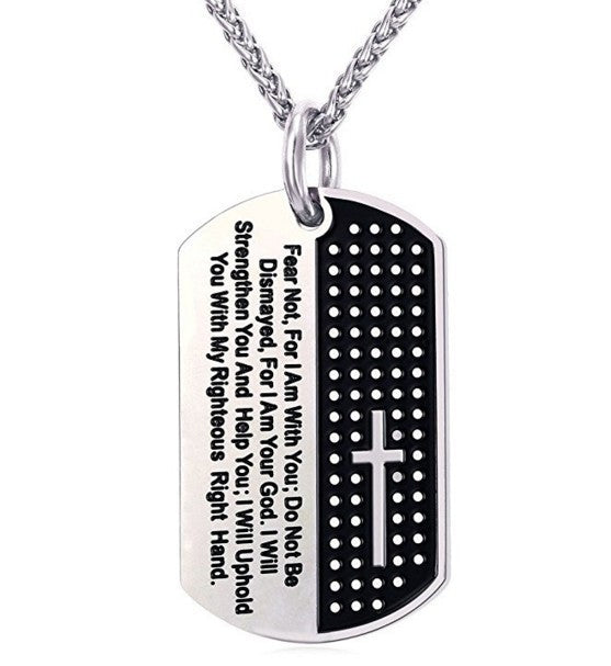 Stainless Steel Dog Tag Necklace