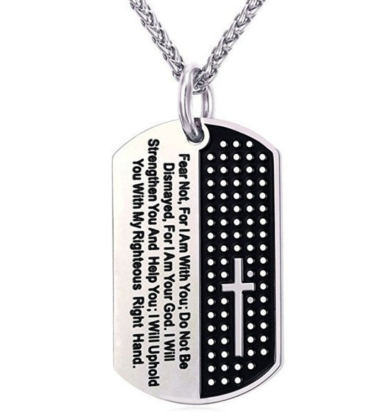 Stainless Steel Dog Tag Necklace