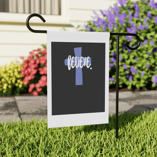 Banner Flag - Believe Garden & House Decor