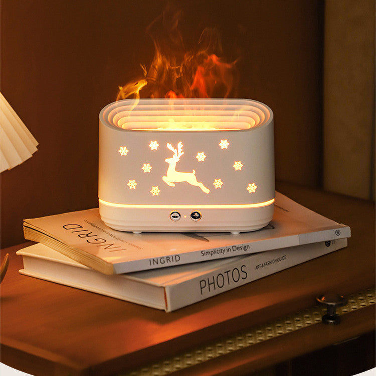 Reindeer Flame Humidifier Diffuser