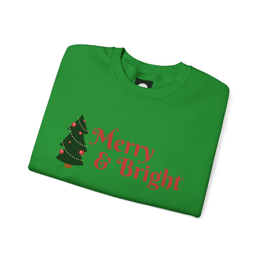 Christmas Merry & Bright Sweatshirt