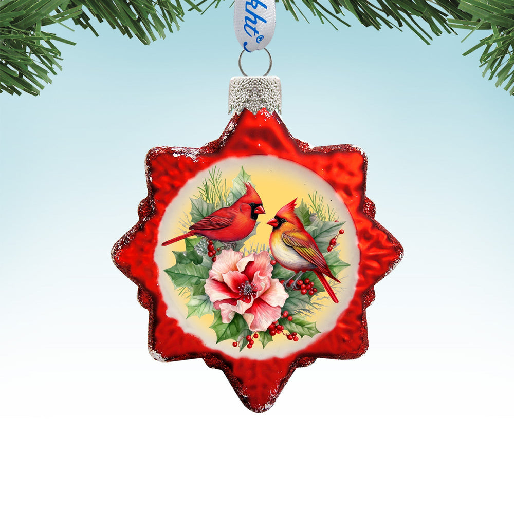Christmas Wreath Mercury Glass Ornaments by G. Debrekht - Christmas Decor - 776029-1