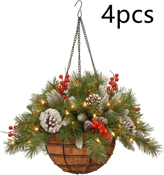 Christmas Wreath or Hanging Basket