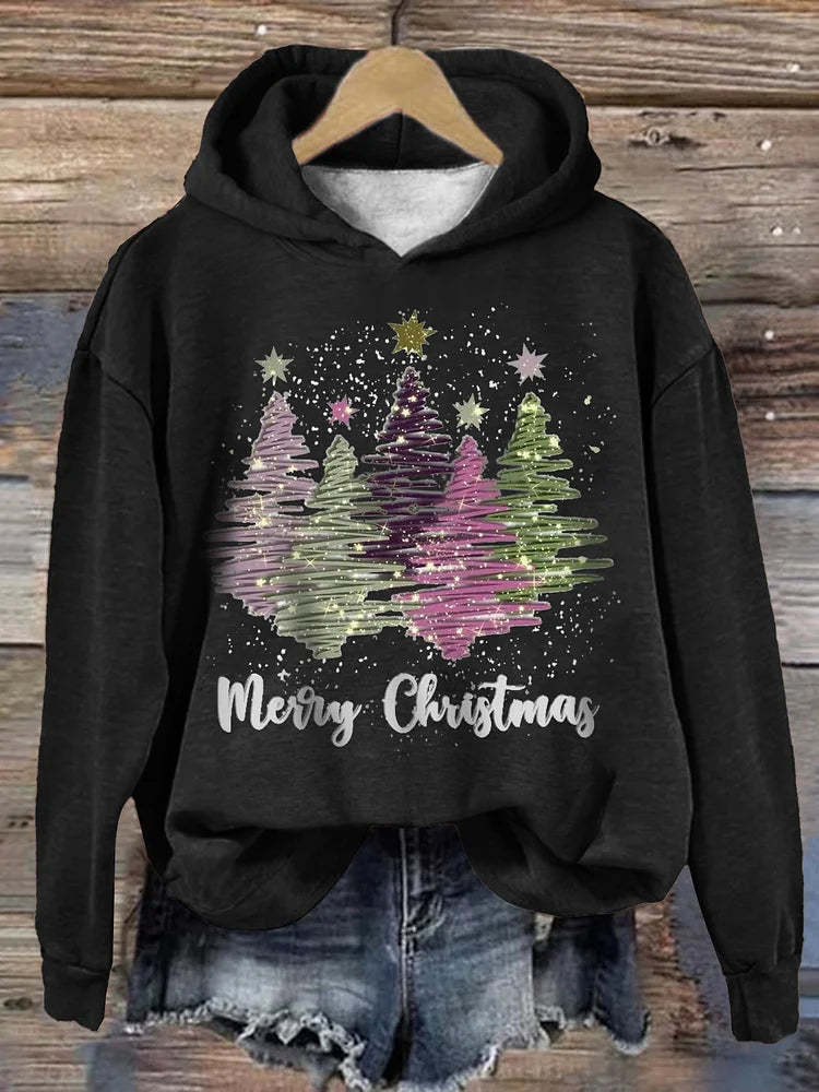 Five Christmas Trees Sweatshirt
