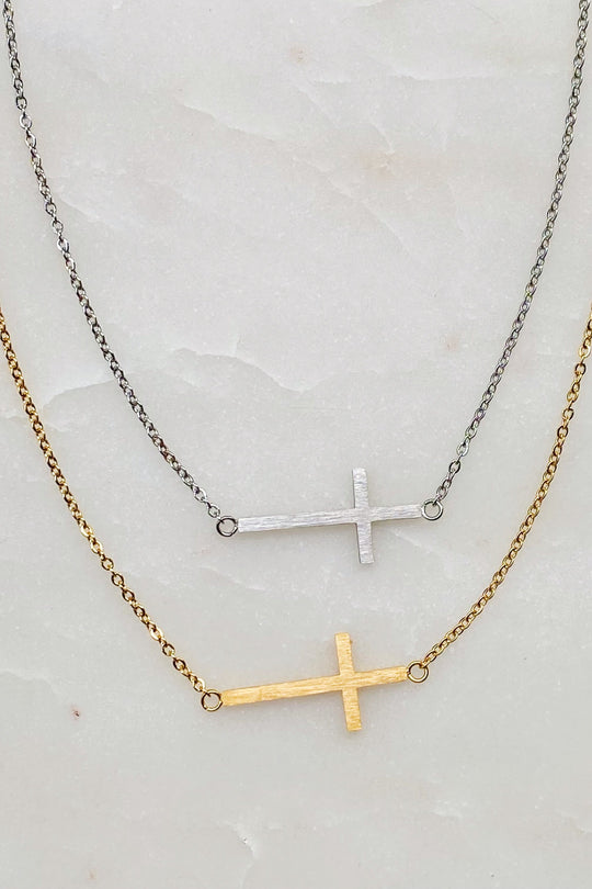 Kayla Cross Necklace-1