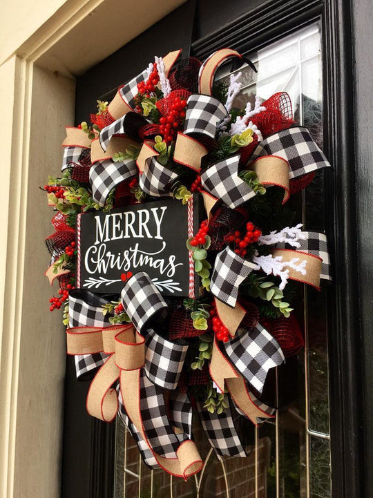Farmhouse Christmas Wreath