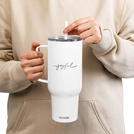 Joyful Insulated  Tumbler 40oz with Lid