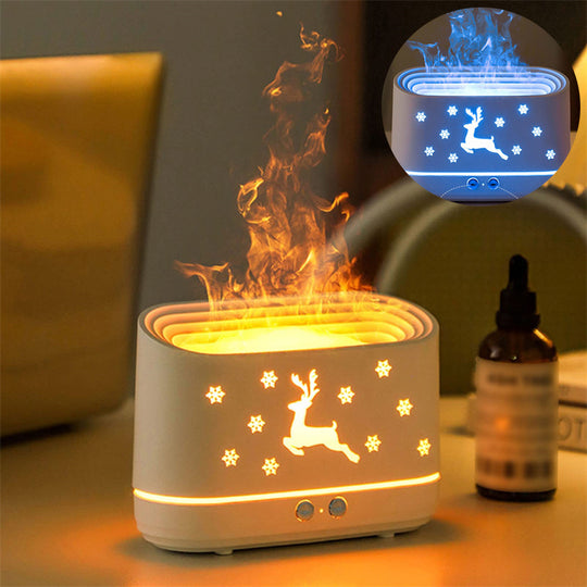 Reindeer Flame Humidifier Diffuser