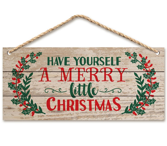Beechwood Vintage Merry Christmas Plaque