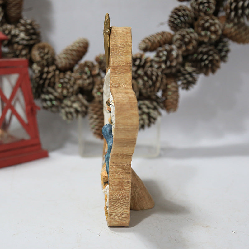 Christian Nativity Scene Decorative Desktop Ornament