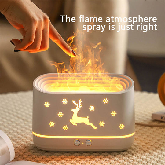 Reindeer Flame Humidifier Diffuser