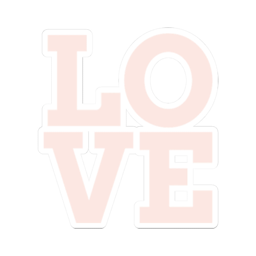 Love Kiss-Cut Stickers