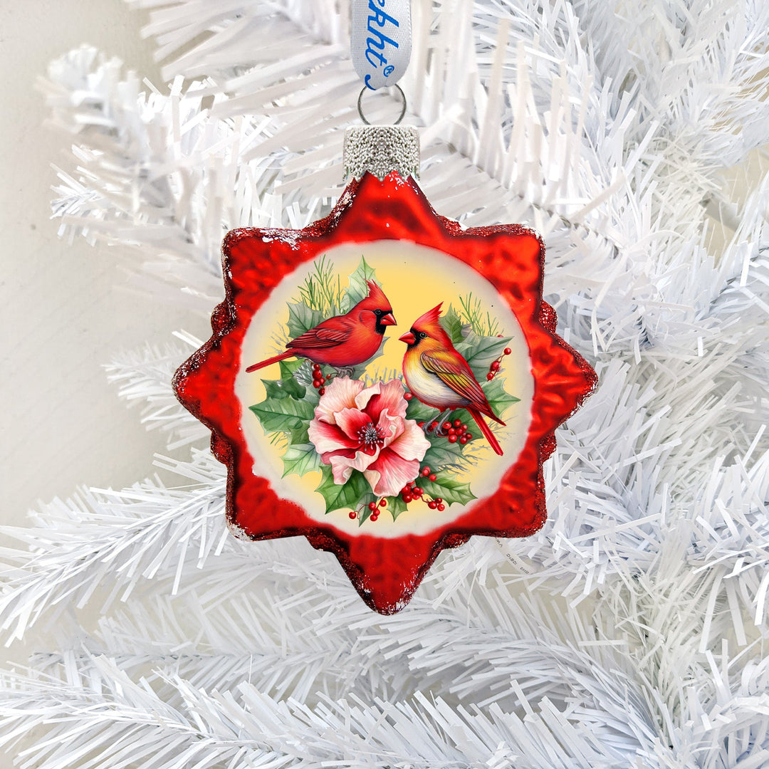 Christmas Wreath Mercury Glass Ornaments by G. Debrekht - Christmas Decor - 776029-0