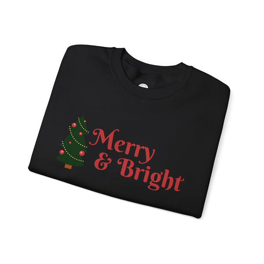 Christmas Merry & Bright Sweatshirt