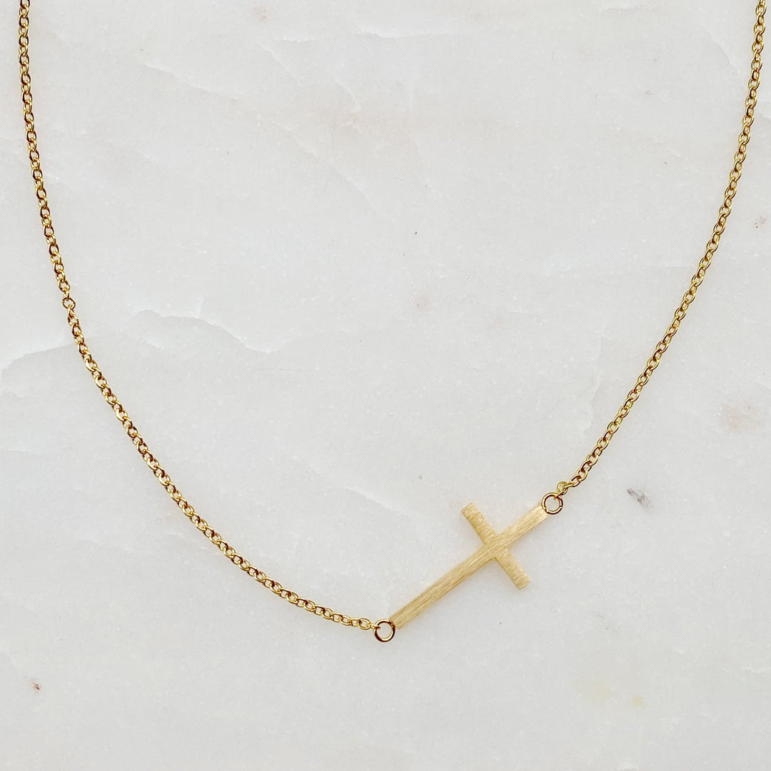 Kayla Cross Necklace-3