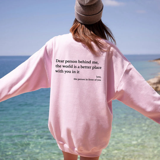 You Are Enough Women's Fleece-lined Crew Neck Sweatshirt