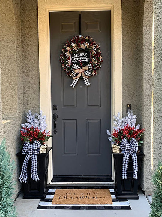 Farmhouse Christmas Wreath