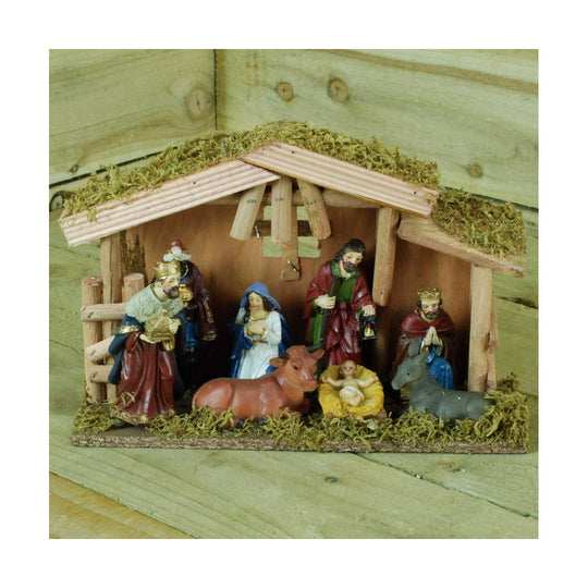 Christmas nativity set Metal-6
