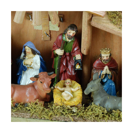 Christmas nativity set Metal-2