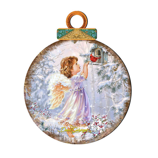 Little Christmas Joy Christmas Door Decor by D. Gelsinger - Christmas Santa Snowman Decor - 8121118H-1622-4
