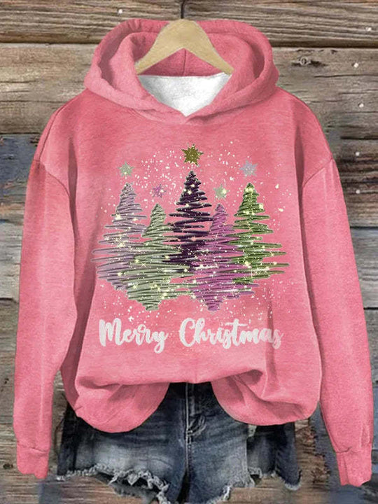 Five Christmas Trees Sweatshirt