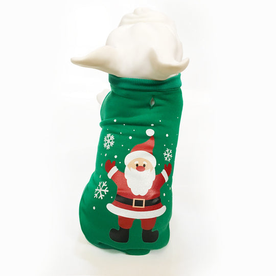 Simple Winter Christmas Pet Clothes