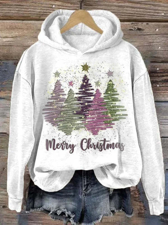 Five Christmas Trees Sweatshirt