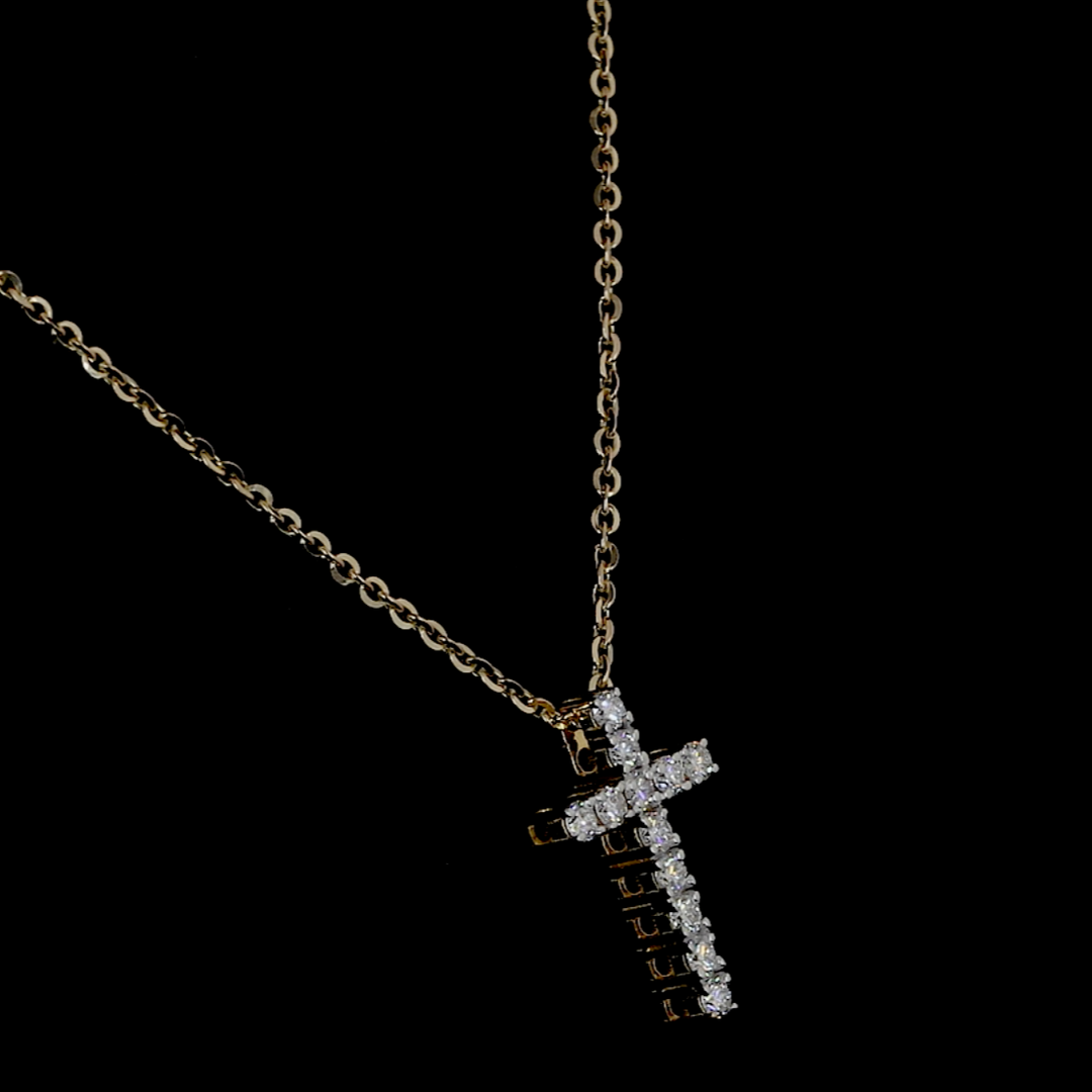 Declan Cross Necklace-3