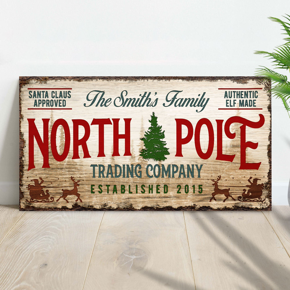 Christmas Trading Co Sign-1