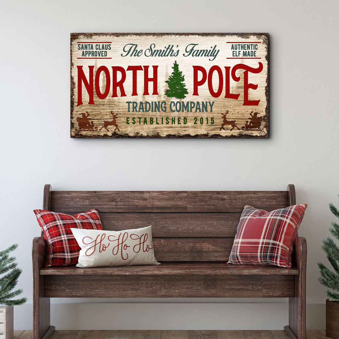 Christmas Trading Co Sign-0