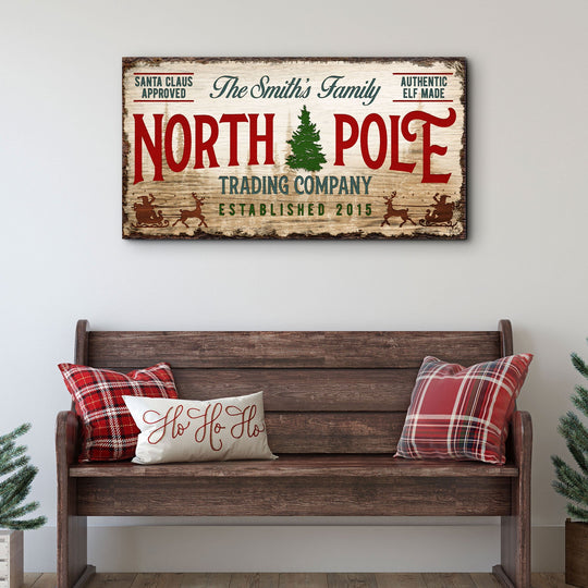 Christmas Trading Co Sign-0