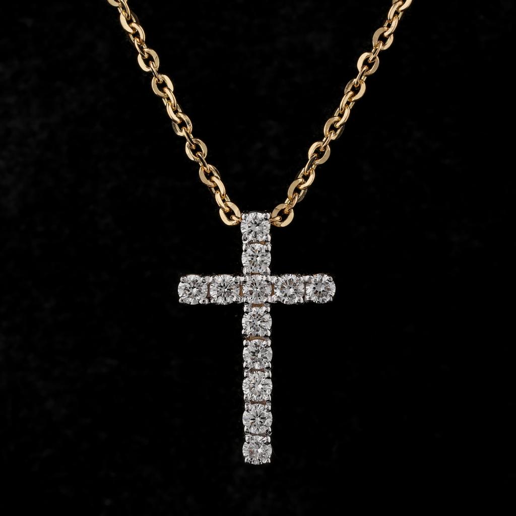 Declan Cross Necklace-0