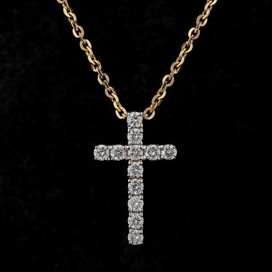 Declan Cross Necklace-0