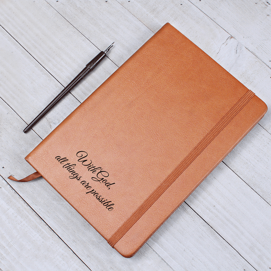 With God, all things are possible Journal